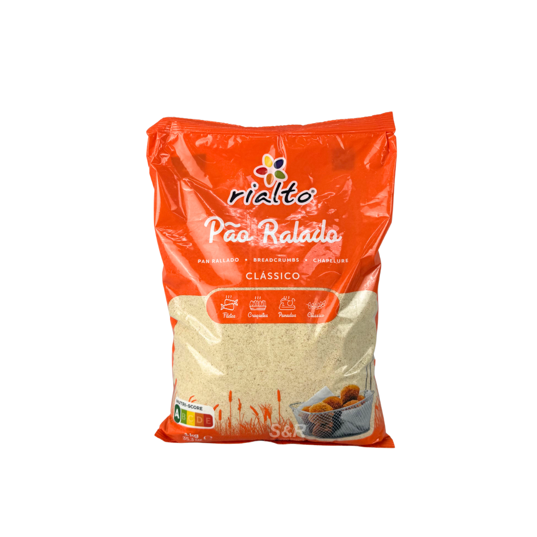 Rialto Pão Ralado Clássico Breadcrumbs 1kg Rialto Pão Ralado Clássico Breadcrumbs 1kg